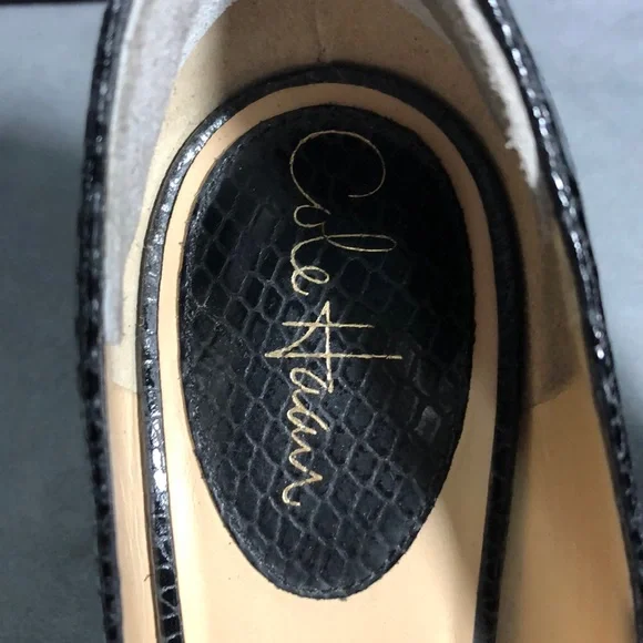 Cole Haan By : Nike Air Black 3.5 inchHeels Sz 9B - Picture 3 of 8